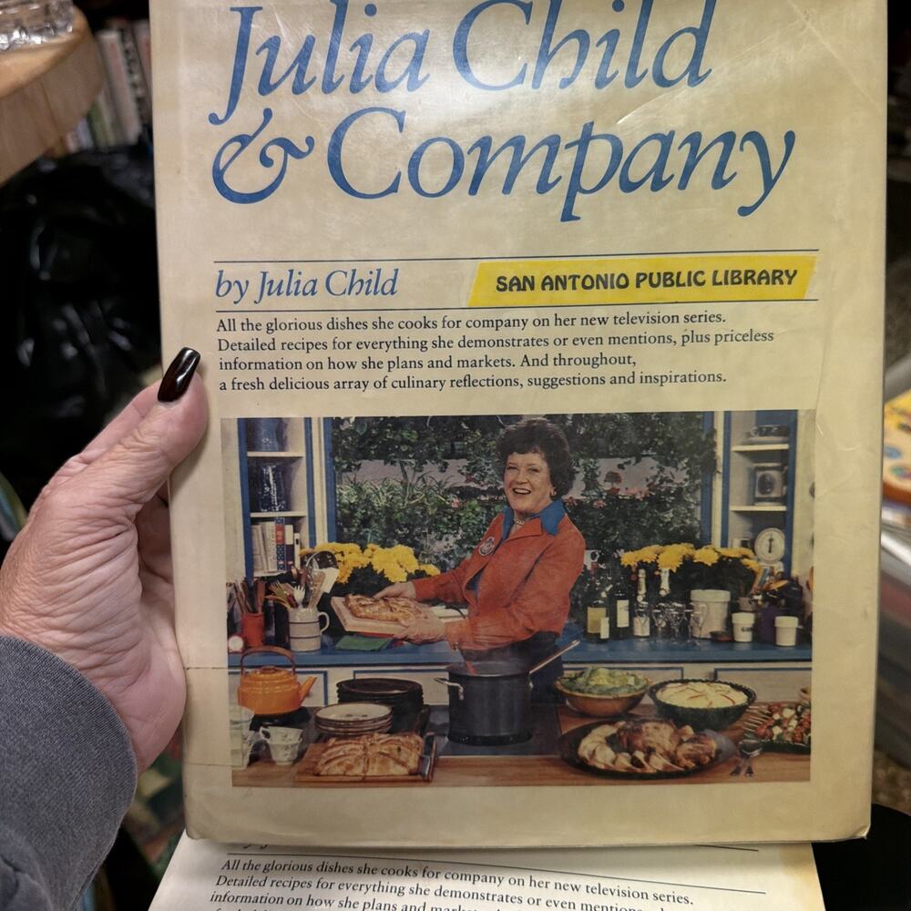 Julia Child and More Company 1978 First Edition By Julia